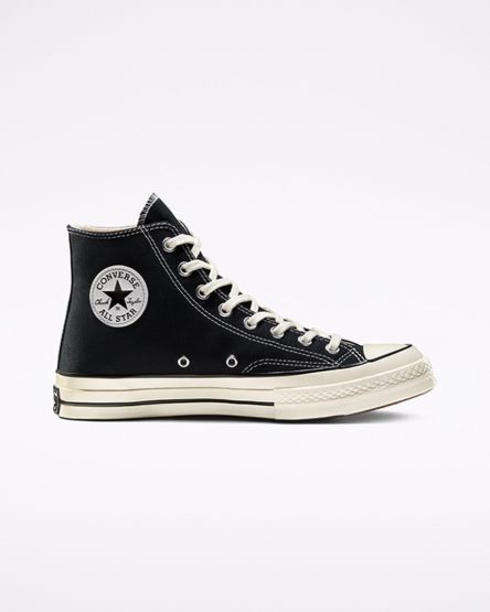 Tenisi Inalti Barbati Converse Chuck 70 Vintage Panza Negrii | RO LSYTR651